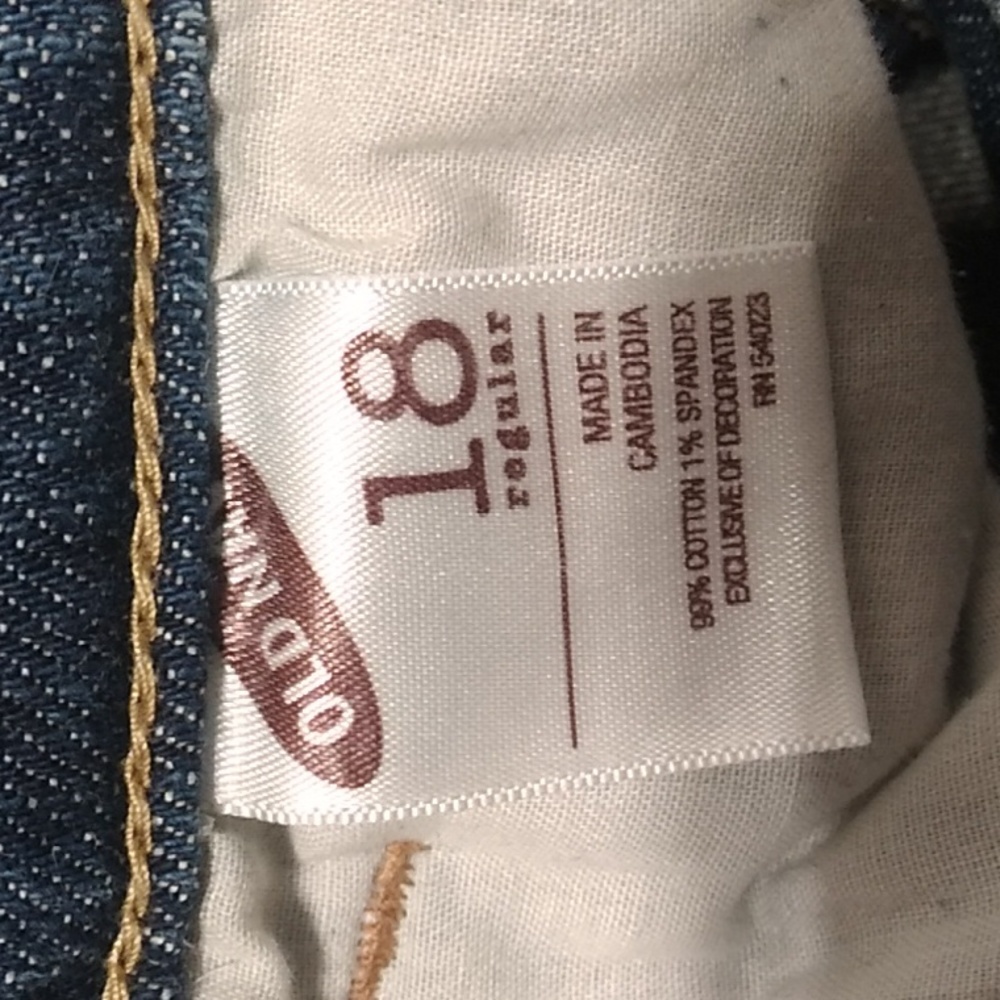 SALE! Old Navy The Sweetheart Jeans Sz.18 Gently Worn (BX43) - Picture 10 of 13